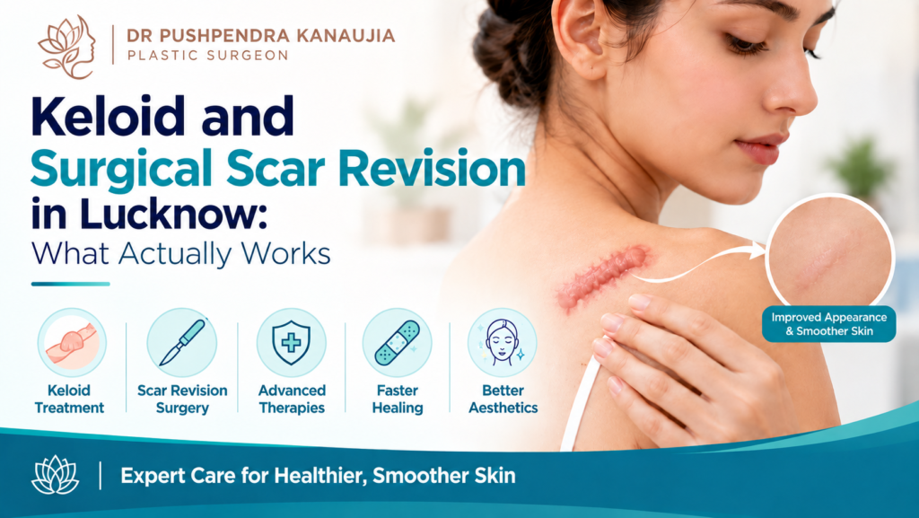 Keloid and Surgical Scar Revision in Lucknow: What Actually Works